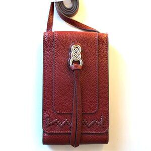 Brighton Interlok Leather Phone Organizer NWT
